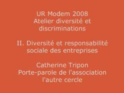 Diversité et responsabilité sociale des entreprises
