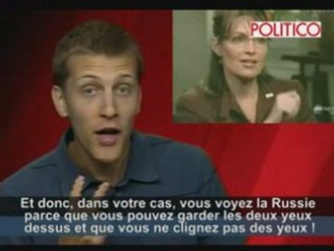 Sarah Palin, les yeux grand ouverts