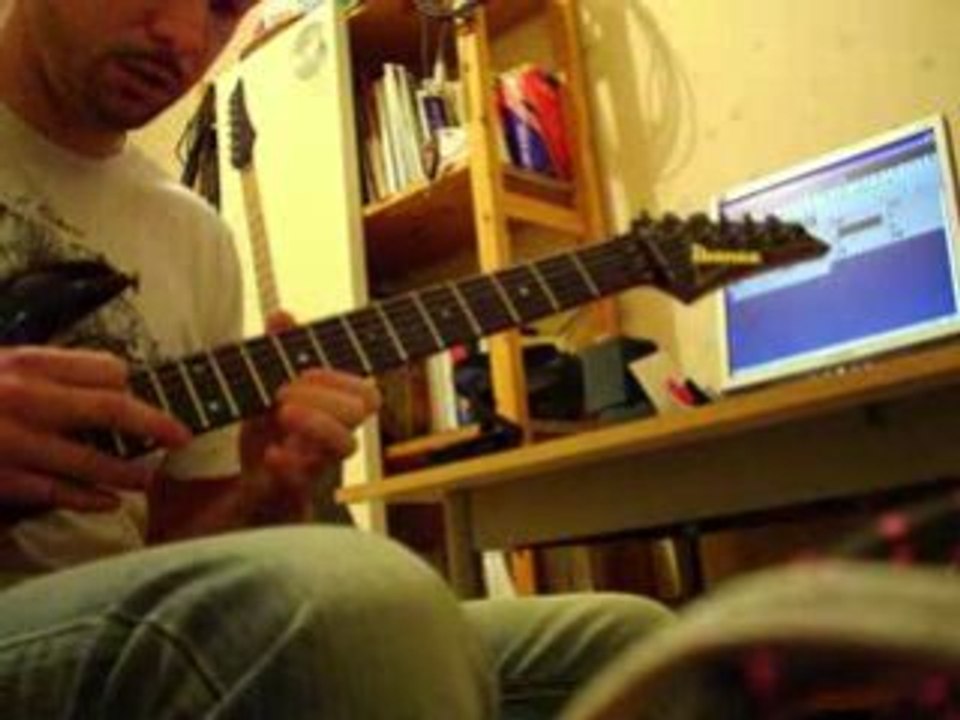 petite impro guitare sur accords hotel california