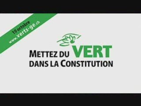 Elections Constituante Genève 19 octobre 2008