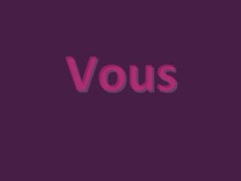 Vous.(l)