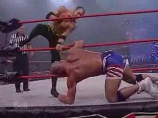 TNA No Surrender 2008 Angle vs Samoe Joe vs Christian Cage 2