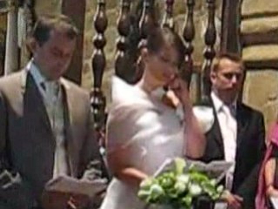 Mariage Nico et Caro le 13-09-2008 : Eglise prière