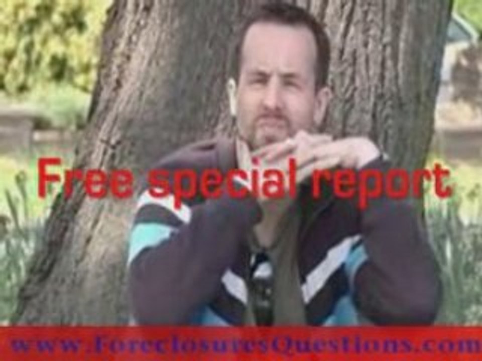 Foreclosures Questions