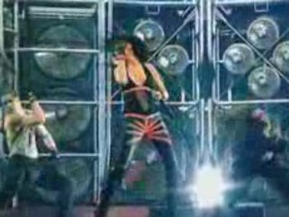 Christina  Dirrty  Stripped Live from Manchester 2007