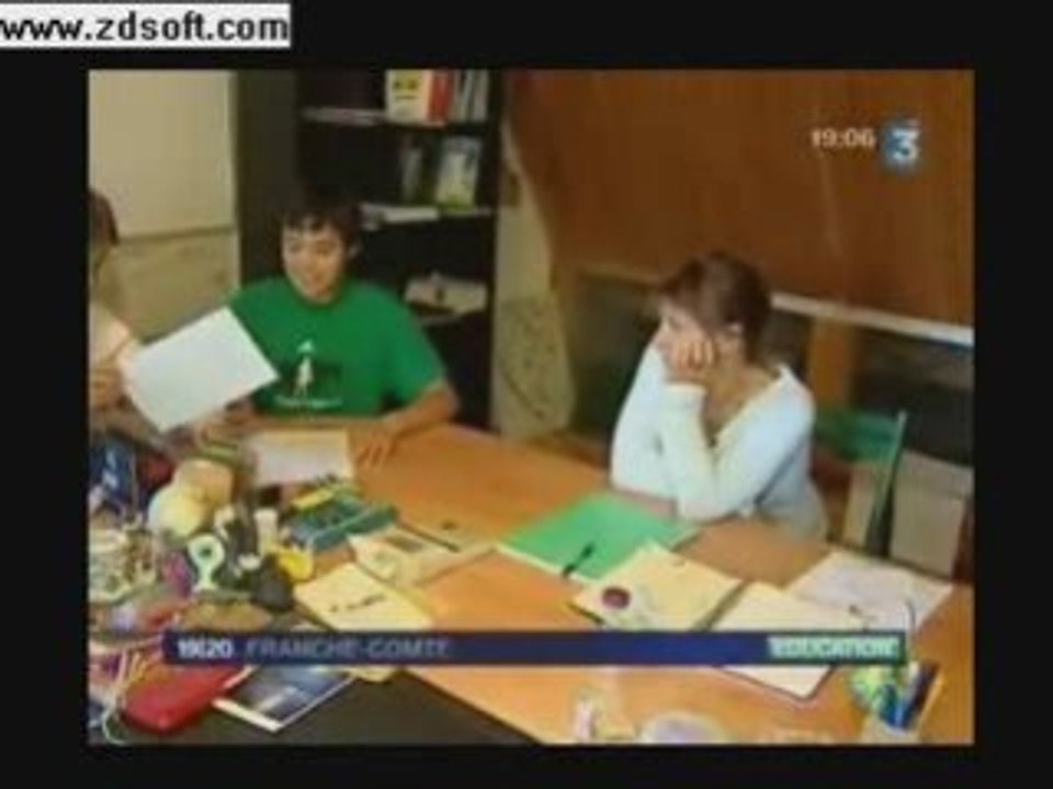 Reportage chez Martine France 3 Franche Comté 15/09/08