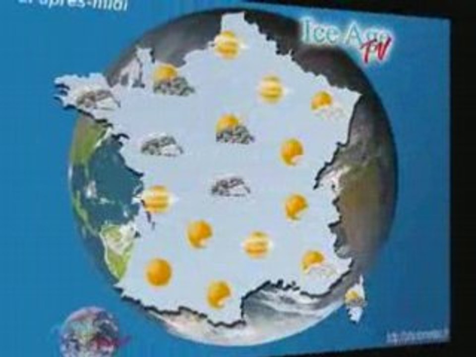 Meteo du Mardi 16 Septembre 2008