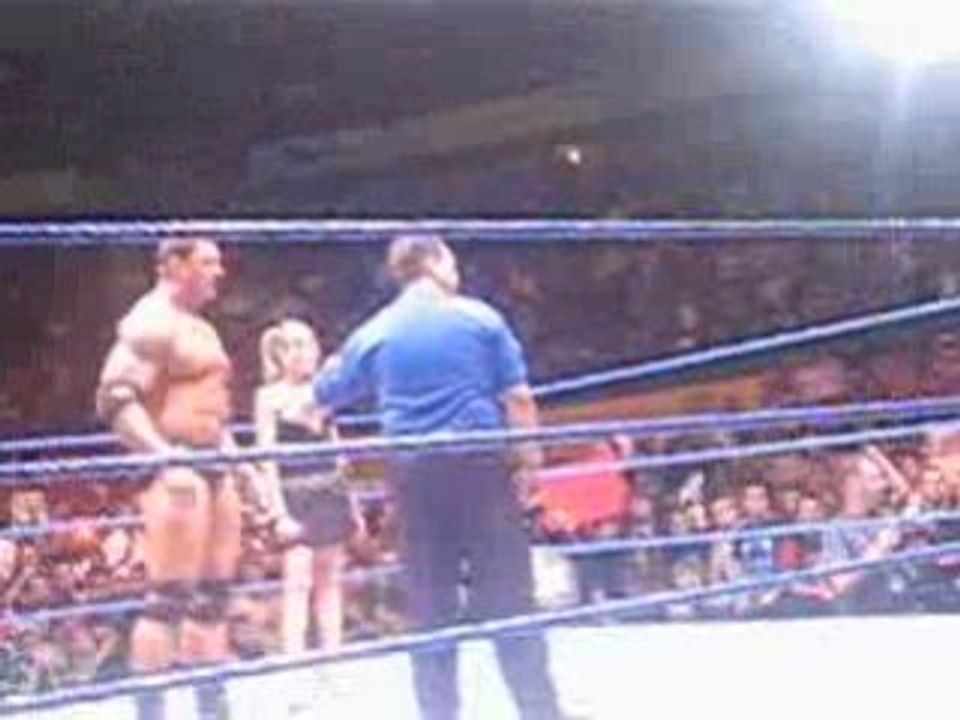 Batista & Rey Mysterio vs Finlay & The Great Khali 3/11