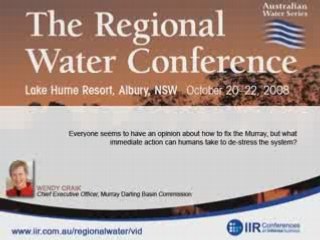 IIR Interview - Wendy Craik on the Murray Darling Basin