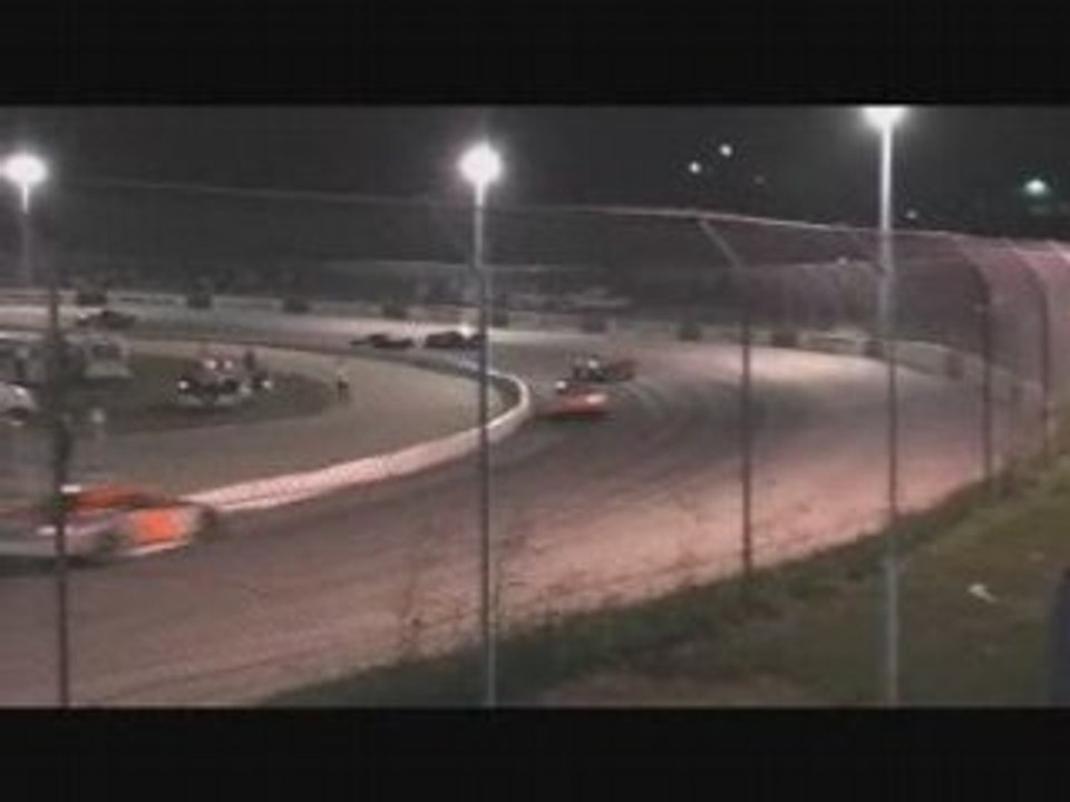 Late Model 2nd race checker 9-13-2008