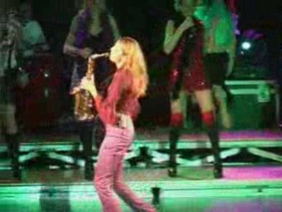 Saxophonistin Natalie Marchenko