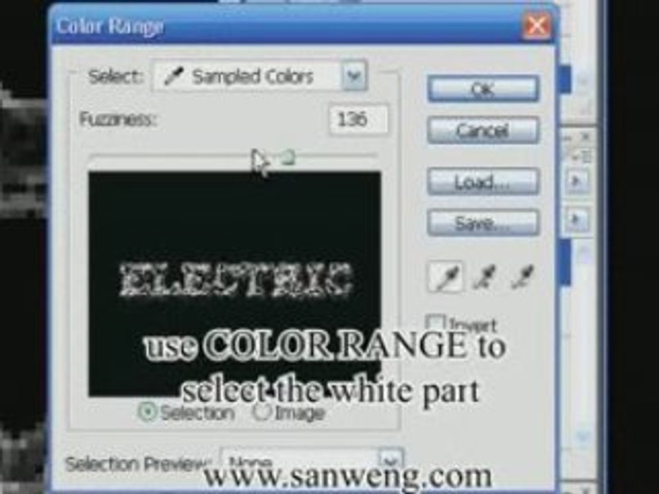 Photoshop electric text effect tutorial