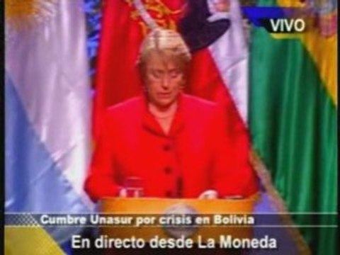 Situación Bolivia- Acuerdos UNASUR
