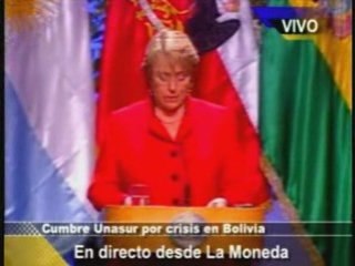 Situación Bolivia- Acuerdos UNASUR