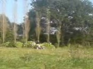 petit tour de terrain en quad apres la journee