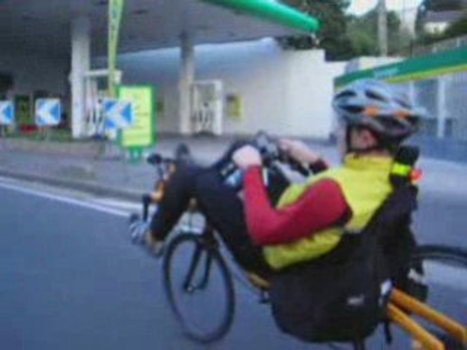 Levallois Honfleur 2008  en vélo couché