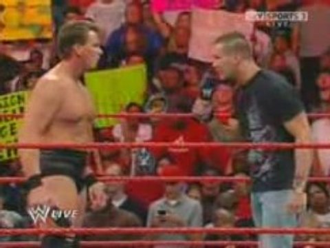RAW 9/15/08 Randy Orton confronts JBL