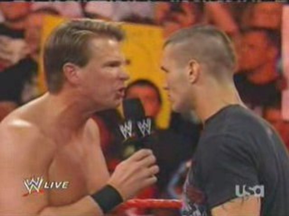 Raw 17/09 JBL, Randy Orton, Batista Santino,Beth in the ring