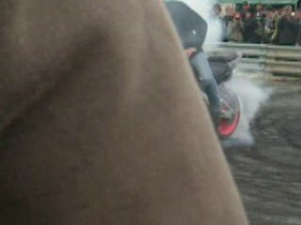 bol d'or 20008 burn moto