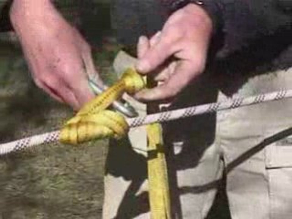 Alpiner schleifknoten