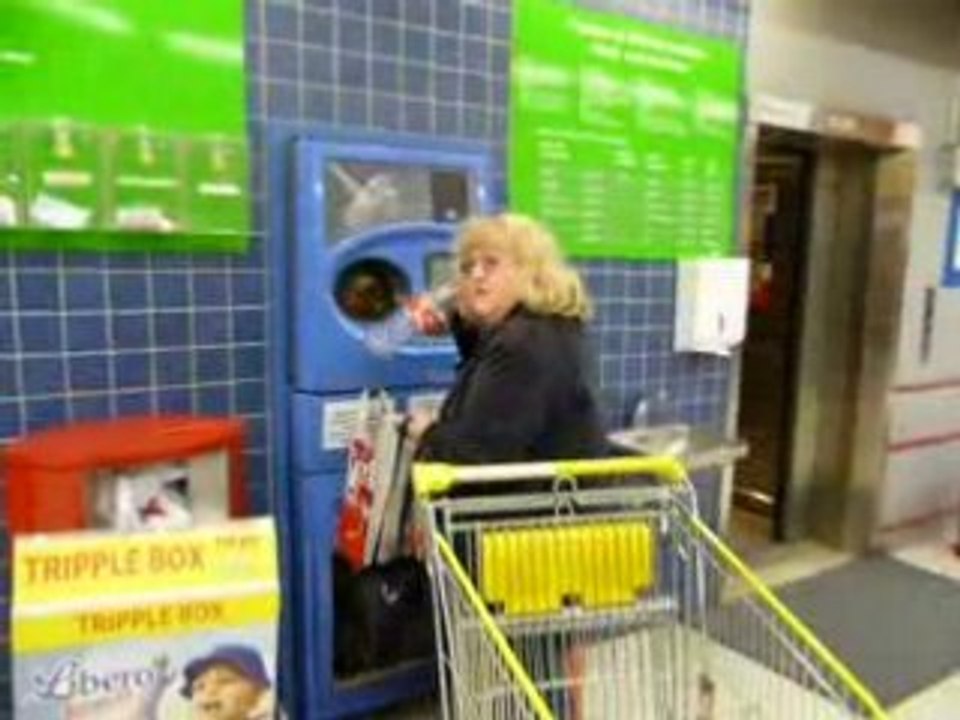 Récupération des bouteilles vides en Finlande