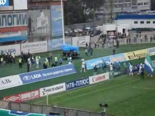 КС-Химки. Выход команд на поле