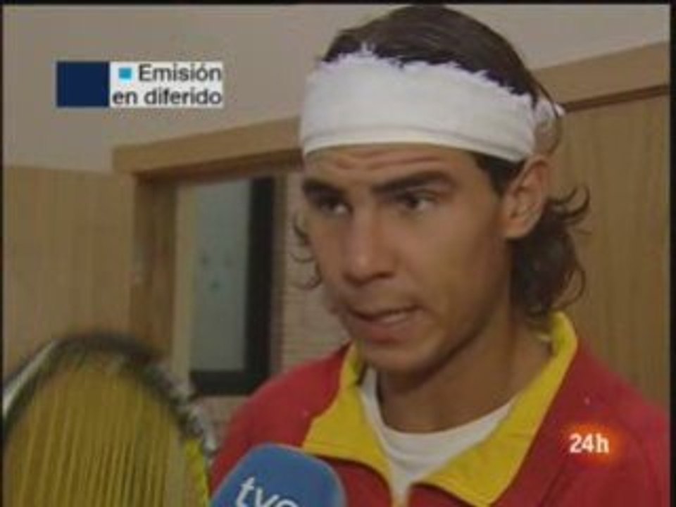 Rueda de prensa de los semifinalistas de la Davis