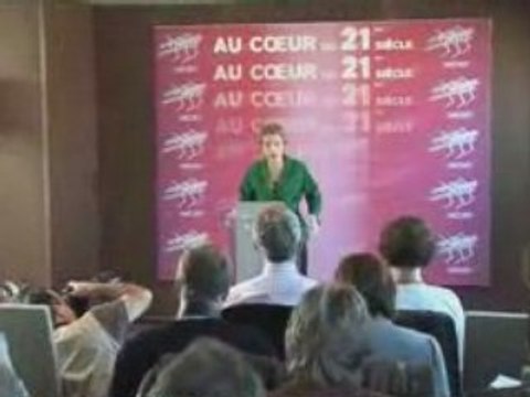 Point presse de Laurence Parisot - 16/09/2008