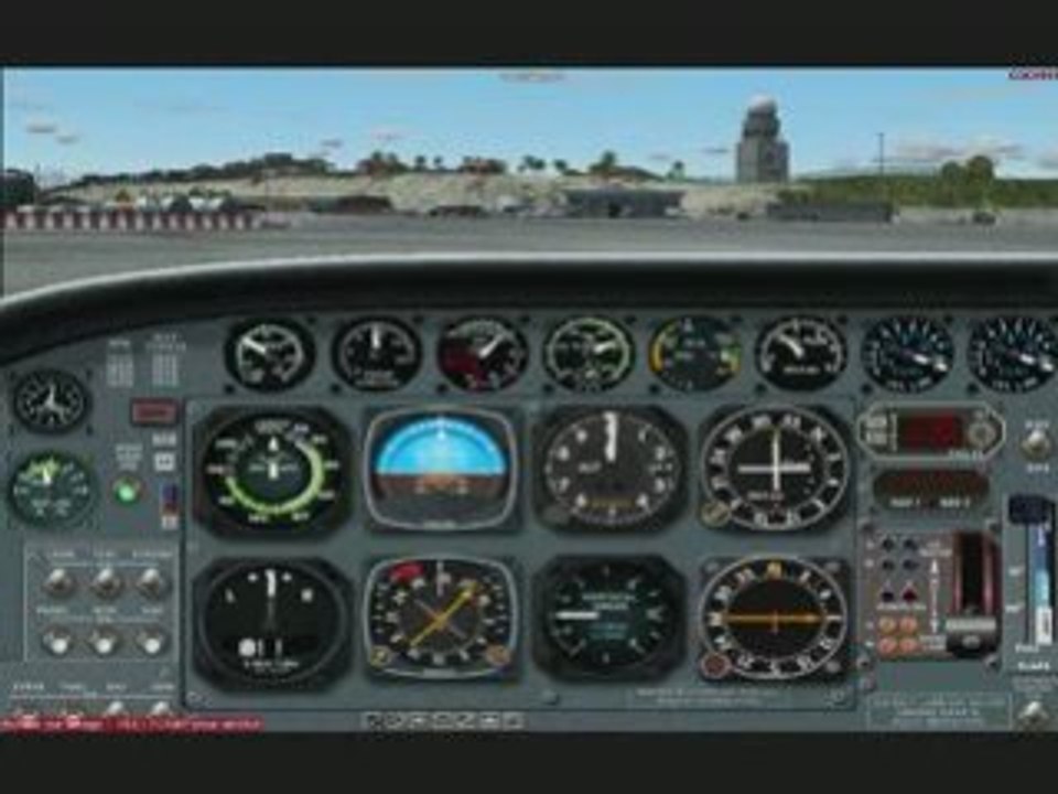 FS9 Landing Cessna Caravan at Princess Juliana Airport Intl.