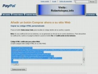 Como crear un boton de pago con pay pal