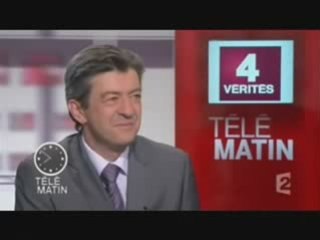 Jean-Luc Mélenchon aux 4 Vérités 16/09/2008