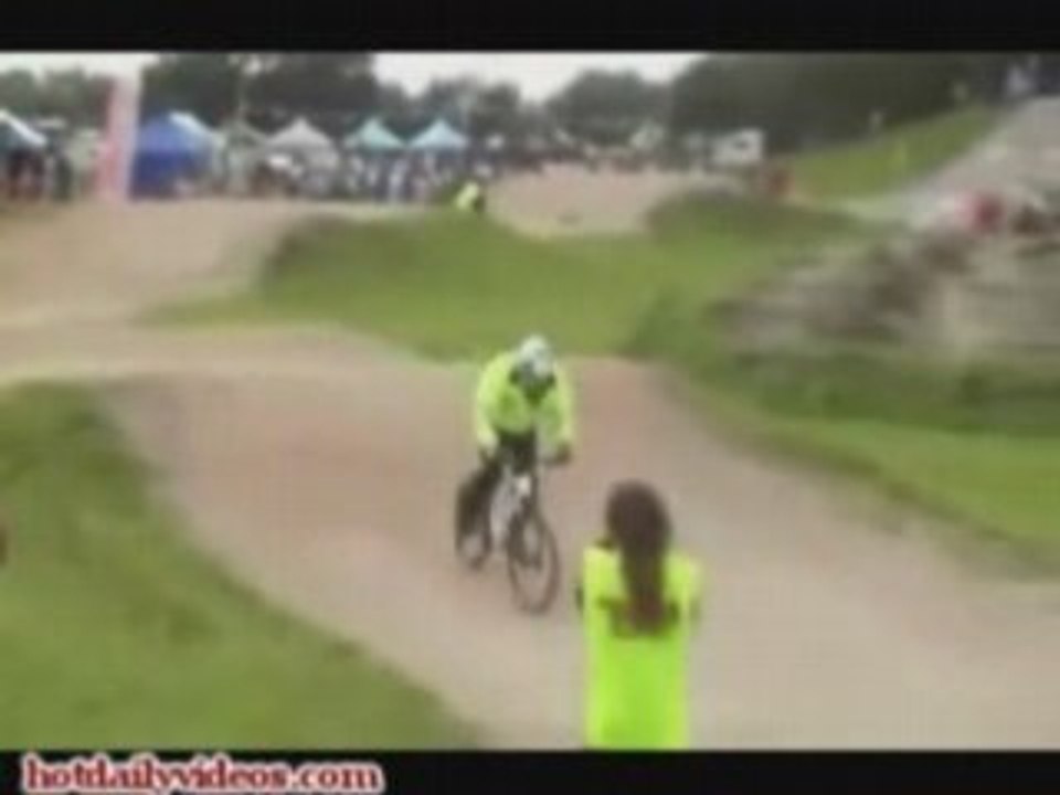 Cops BMX Race Faceplant
