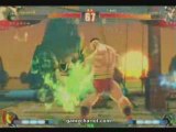 Street Fighter 4 : Zangief vs Chun-Li