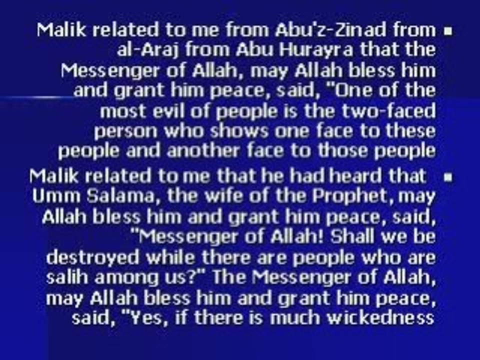Speech Hadiths-2