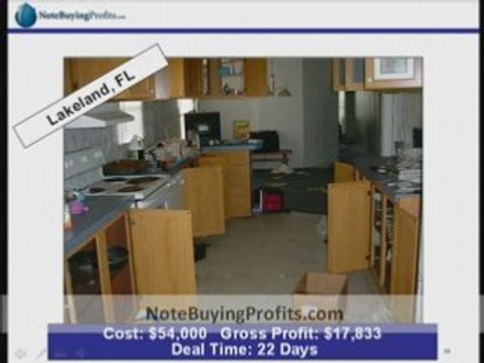 How to Buy Notes / Defaulted Mortgages NoteBuyingProfits.com