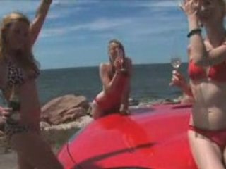 Hot Girls, Cool Car, Great Champagne...