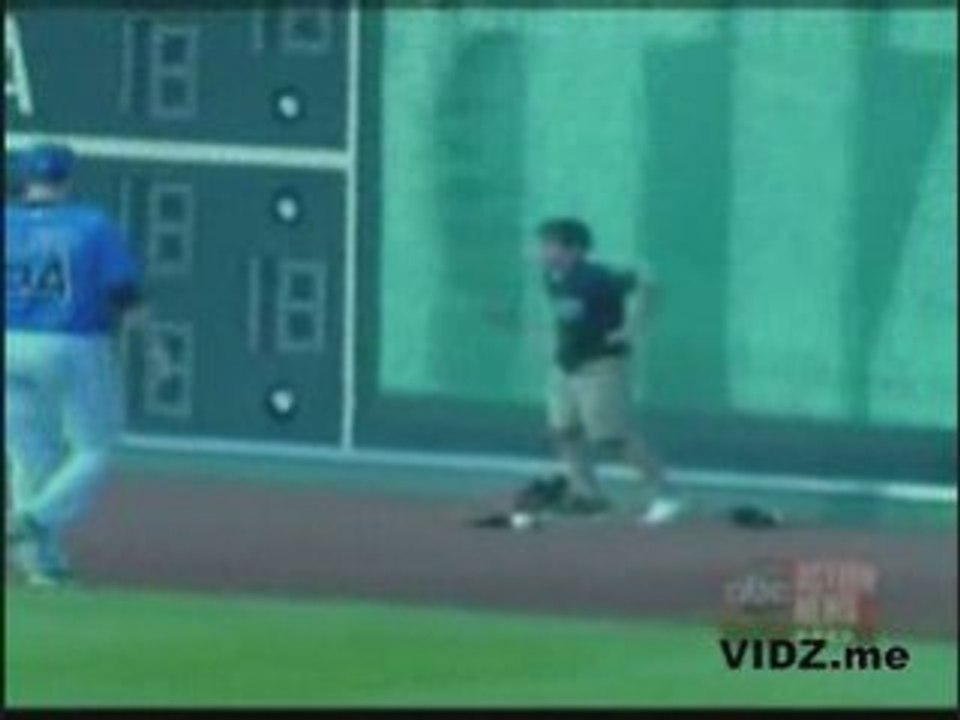 Kid Falls from Bleachers