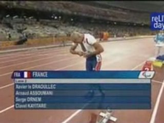 Relais 4x100m H cat.T42-T46, Jeux paralympiques 2008