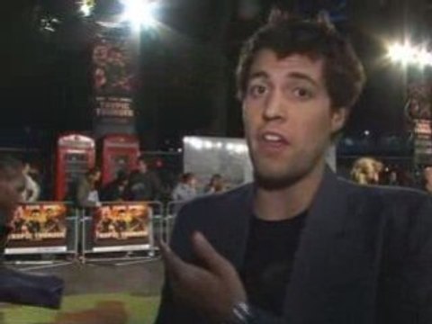 Showbiz reporter attempts to make friends with Ben Stiller