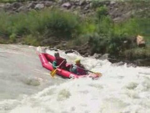 Canoë rafting à Chamonix avec Evolution 2