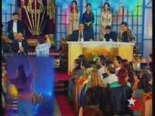 belly dancing in blue jeans