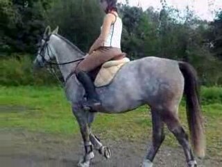 Perle et moi marche dehors