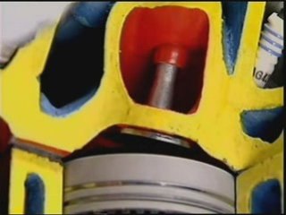 Valve spring and oil seal