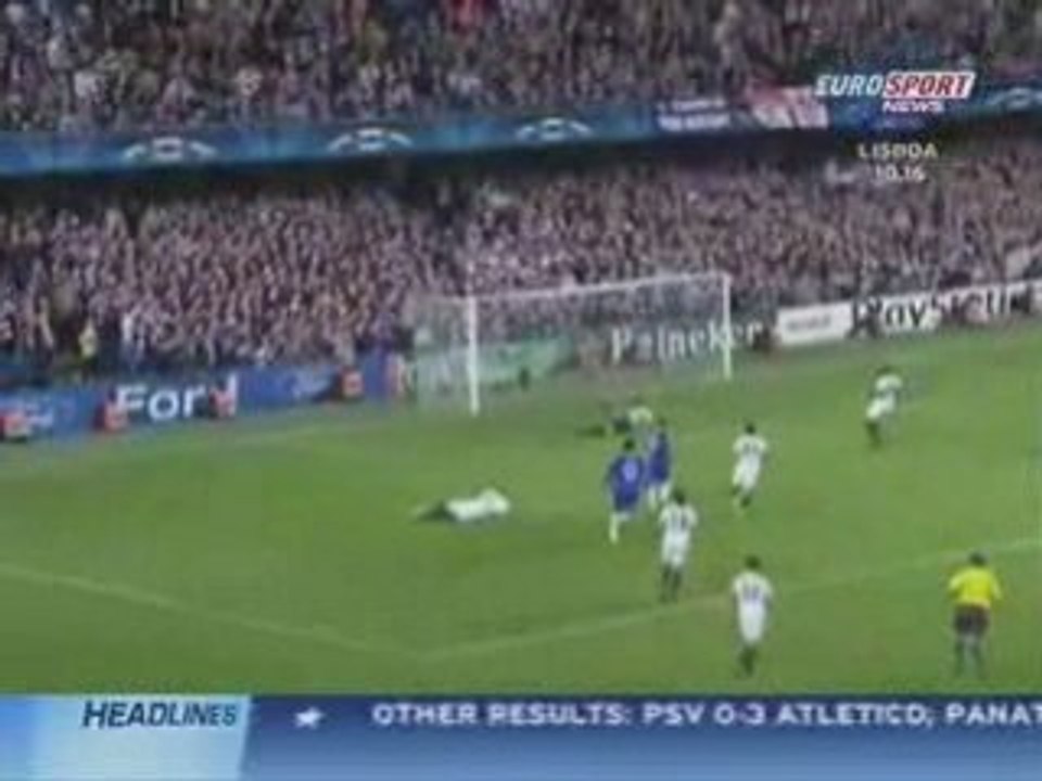 Les buts de Chelsea - bordeaux
