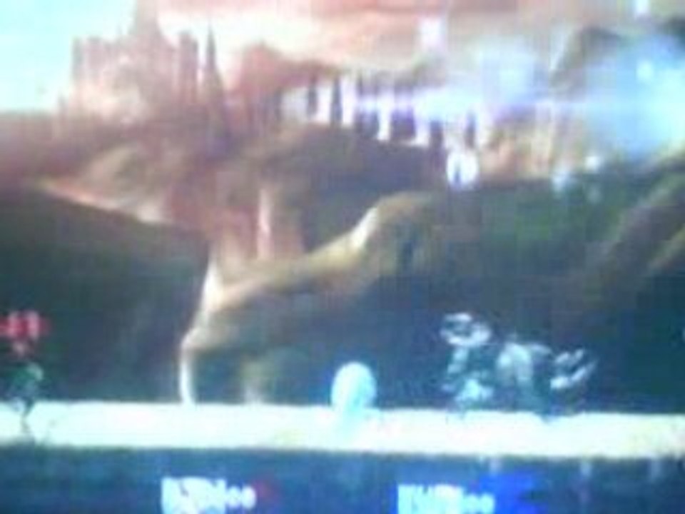 Super Smash Bros. Brawl Link vs Wolf