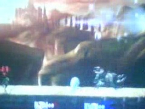 Super Smash Bros. Brawl Link vs Wolf