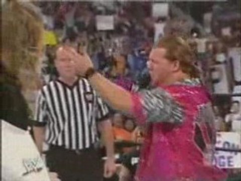 Chris Jericho attacks Edge - SD! 6/6/2002