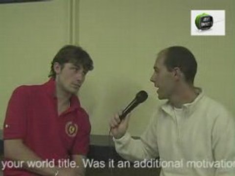 Interview de Brian JOUBERT (sous titrée en Anglais)