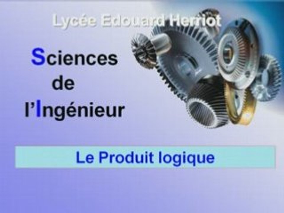 Le produit logique