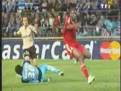 Marseille - Liverpool (2eme mi temps) 2eme partie